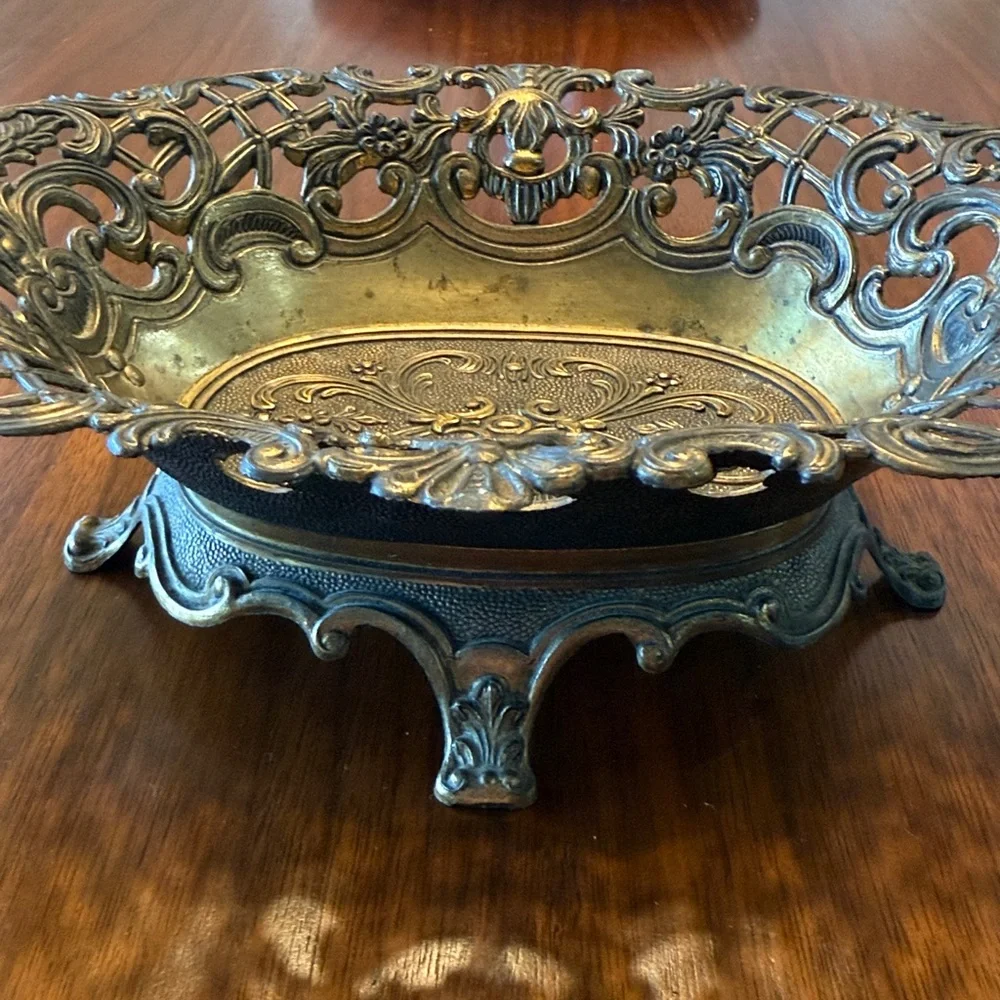 Vintage Brass Bowl - Picture 2 of 4